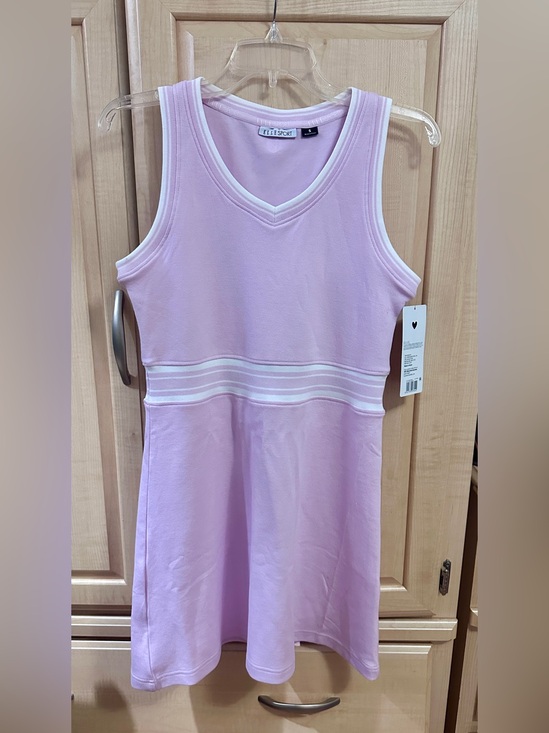 Elle Sport Dresses & Skirts - Pink & White Athletic Dress